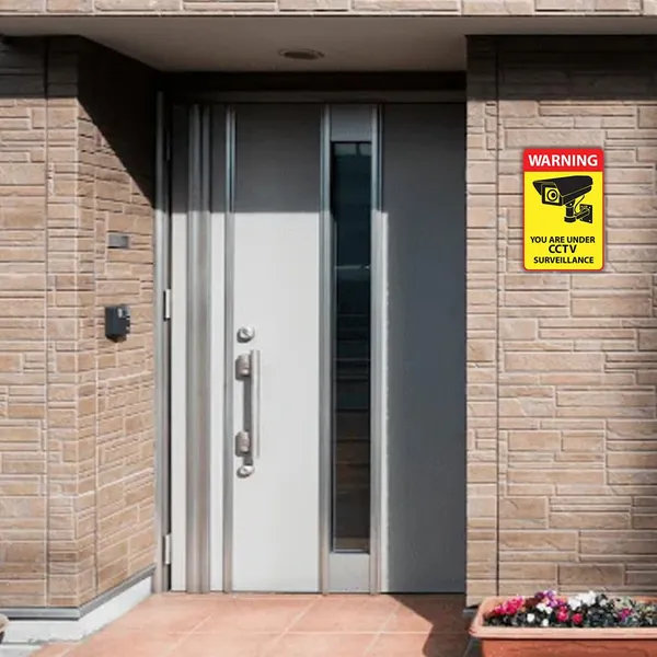 Metal_Cctv_Surveillance_Warning_Yellow_Red_Security_Sign