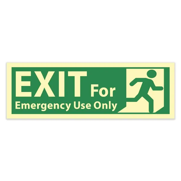 Acp_Photoluminescent_Emergency_Exit_Sign