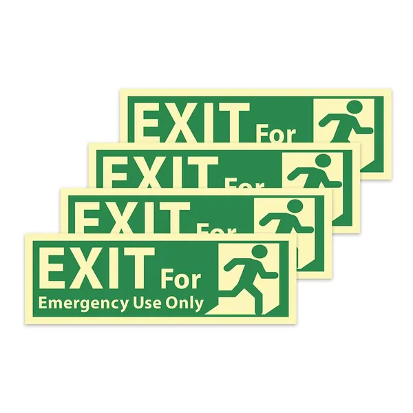 Acp_Photoluminescent_Emergency_Exit_Sign