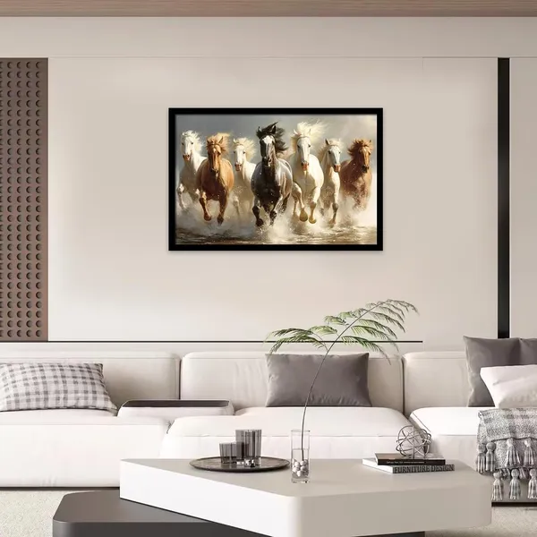 Paper_Nature_Photography_Galloping_Horses_Framed_Wall_Art