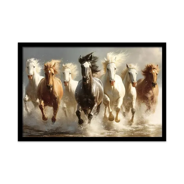 Paper_Nature_Photography_Galloping_Horses_Framed_Wall_Art