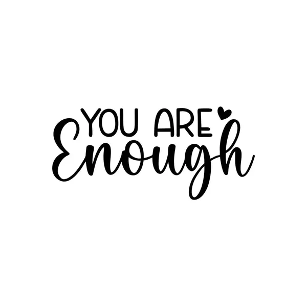 Vinyl_You_Are_Enough_Affirmation_Black_Wall_Decor