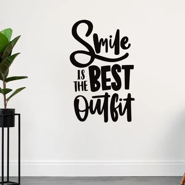 Vinyl_Smile_Is_The_Best_Outfit_Black_Wall_Decor