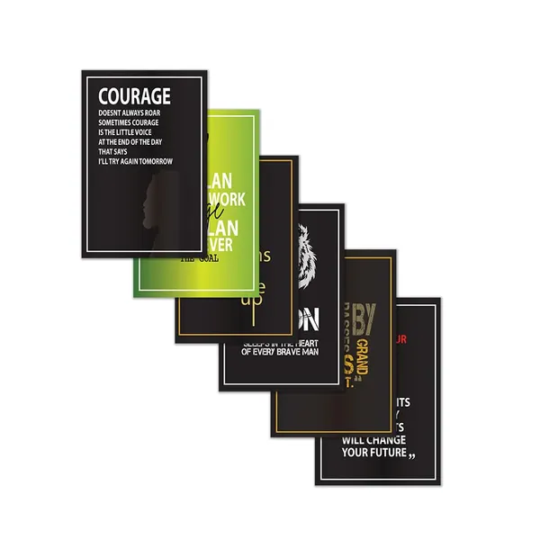 Paper_Motivational_Black_Gold_Quote_Wall_Poster_Set_Of_6