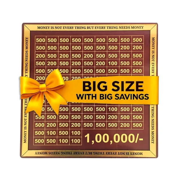 Mdf_Wood_1_Lakh_Rupees_Goal_Piggy_Bank_Savings_Tracker