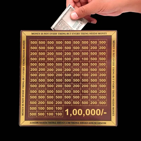Mdf_Wood_1_Lakh_Rupees_Goal_Piggy_Bank_Savings_Tracker