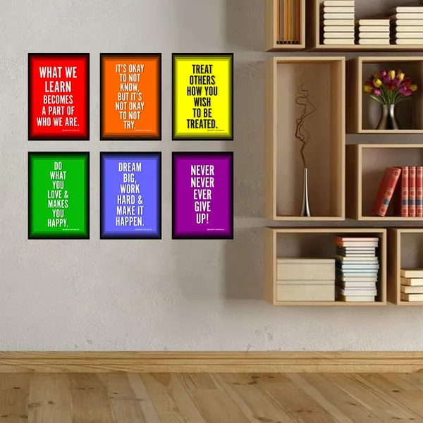 Paper_Contemporary_Rainbow_Motivational_Quote_Framed_Poster_Set