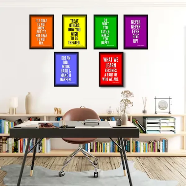 Paper_Contemporary_Rainbow_Motivational_Quote_Framed_Poster_Set