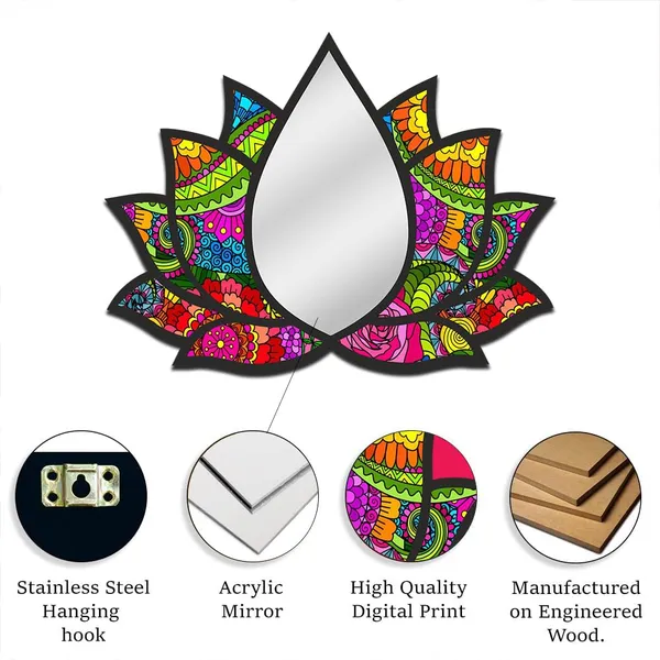 Glass_Mdf_Bohemian_Lotus_Mandala_Multicolor_Wall_Mirror