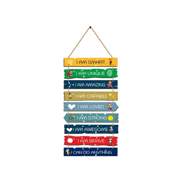 Wood_Affirmation_Kids_Room_Hanging_Wall_Art_Set_Of_9