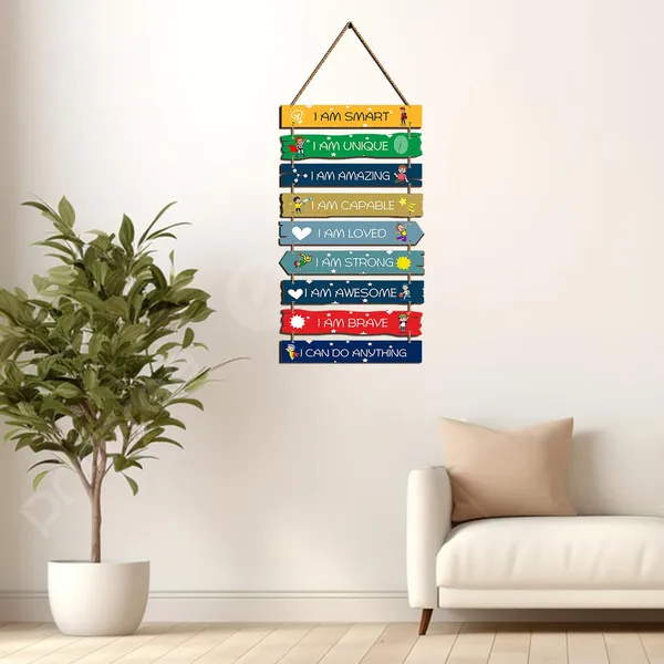 Wood_Affirmation_Kids_Room_Hanging_Wall_Art_Set_Of_9