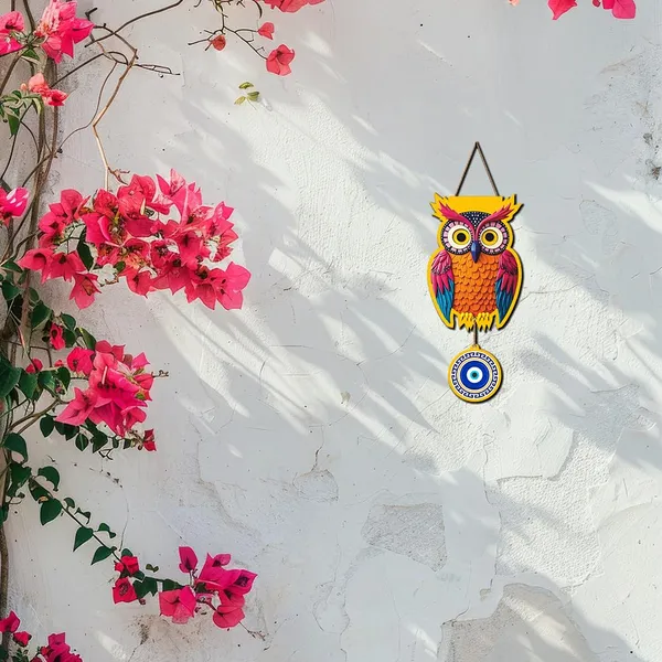 Paper_Decorative_Owl_Evil_Eye_Wall_Hanging