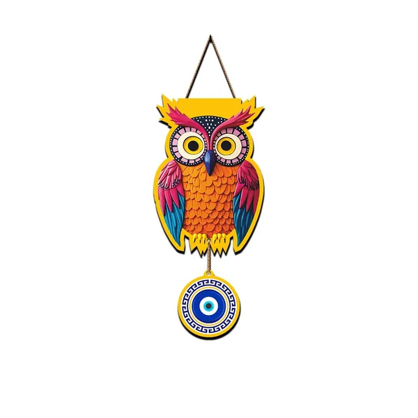 Paper_Decorative_Owl_Evil_Eye_Wall_Hanging