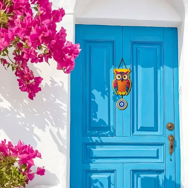 Paper_Decorative_Owl_Evil_Eye_Wall_Hanging