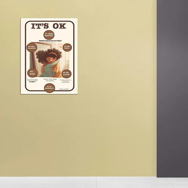 Paper_Motivational_Its_Ok_Kids_Inspirational_Wall_Poster