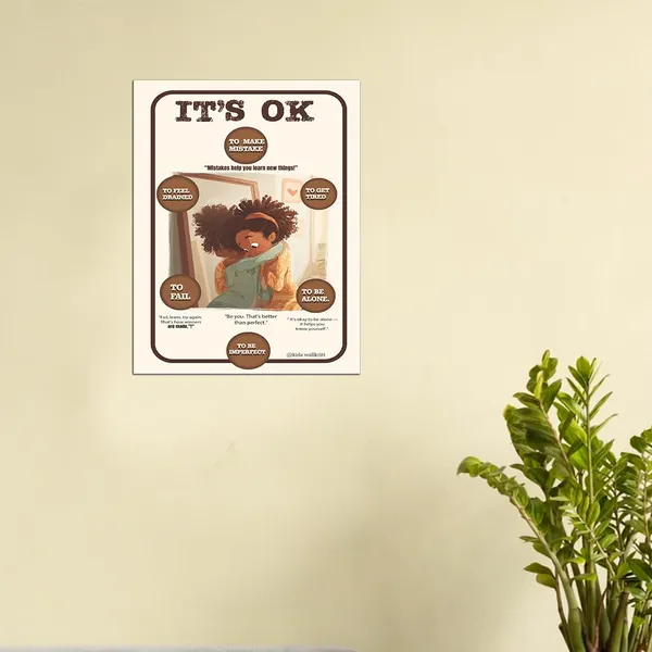 Paper_Motivational_Its_Ok_Kids_Inspirational_Wall_Poster