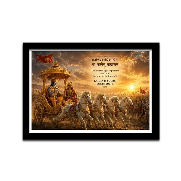 Wood_Framed_Bhagavad_Gita_Krishna_Arjuna_Wall_Art