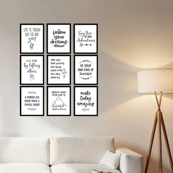 Paper_Black_White_Hand-Lettered_Motivational_Wall_Art_Set_Of_9