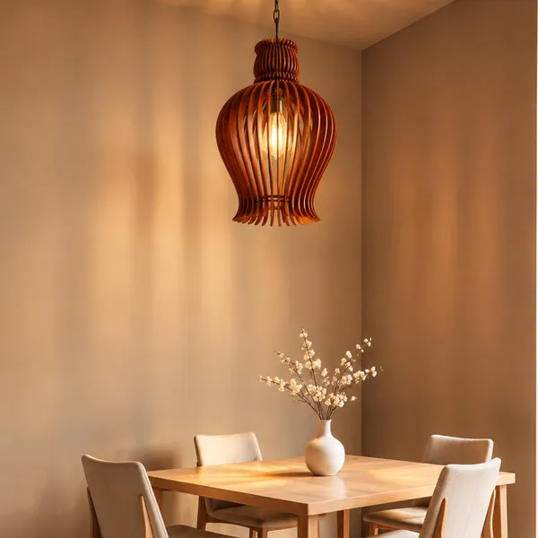 Wood_Dark_Walnut_Curved_Slat_Bulbous_Pendant_Light