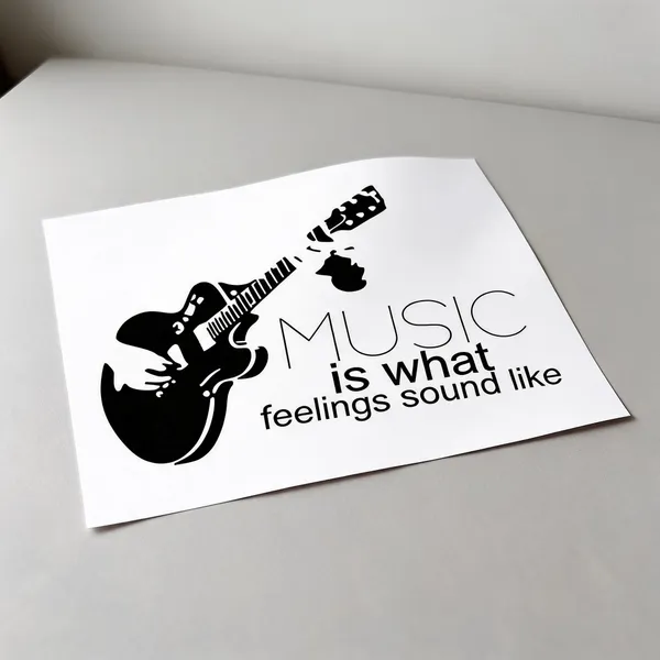 Vinyl_Black_Guitar_With_Quotes_Wall_Sticker