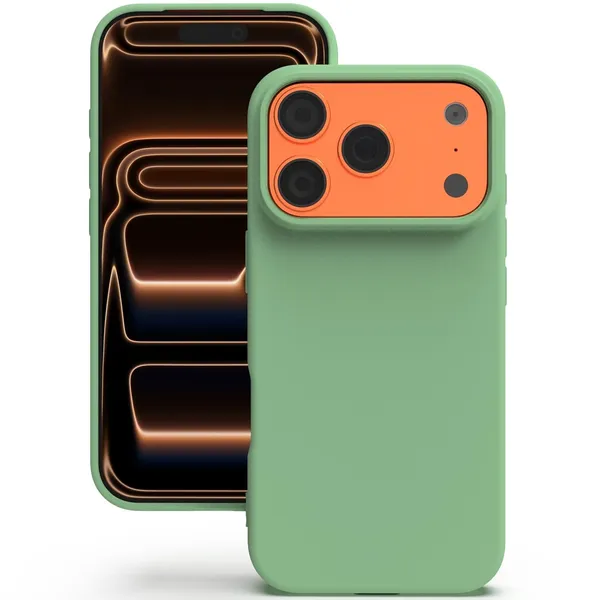 Premium_Silicone_Phone_Case_for_iPhone_16_Pro_&_iPhone_17_Pro_-_Mint_Green