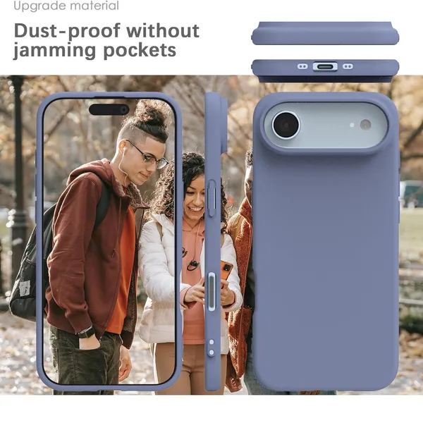 Premium_Silicone_Phone_Case_for_iPhone_17_Air_-_Lavender_Grey