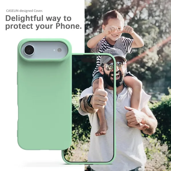 Premium_Silicone_Phone_Case_for_iPhone_17_Air_-_Light_Cyan