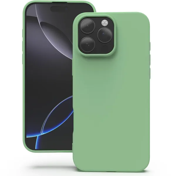 Premium_Silicone_Phone_Case_for_iPhone_16_Pro_&_iPhone_17_Pro_-_Mint_Green