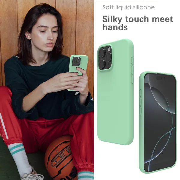 Premium_Silicone_Phone_Case_for_iPhone_16_Pro_&_iPhone_17_Pro_-_Light_Cyan