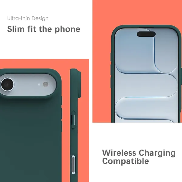 Premium_Silicone_Phone_Case_for_iPhone_17_Air_-_Dark_Green