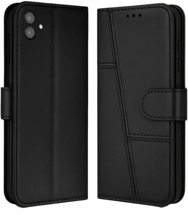 Flip_Cover_for_Samsung_Galaxy_A06_5G_(Black,_Magnetic_Case,_Pack_of:_1)