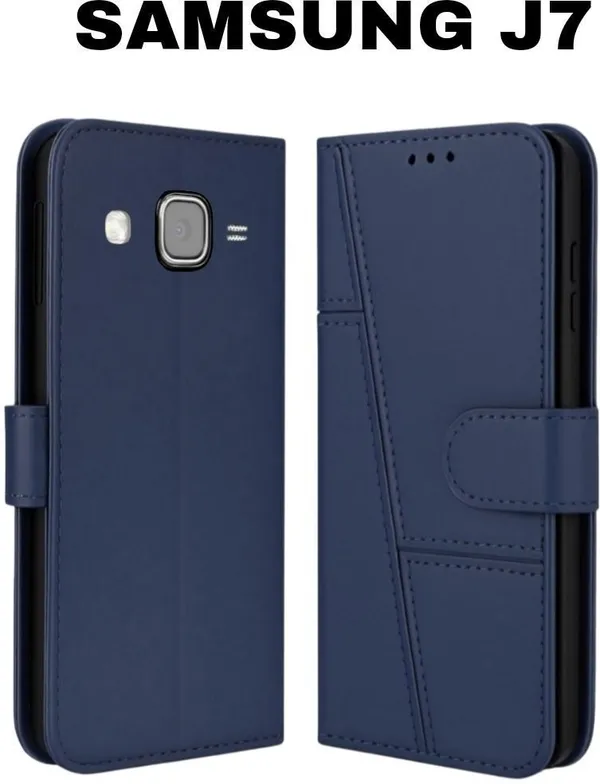 Flip_Cover_for_Samsung_Galaxy_J7_(Blue,_Magnetic_Case,_Pack_of:_1)