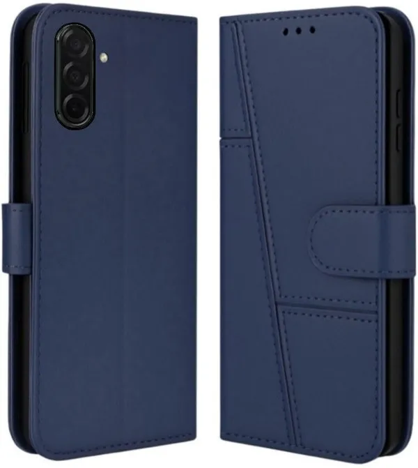 Flip_Cover_for_Samsung_Galaxy_A26_5G_(Blue,_Magnetic_Case,_Pack_of:_1)