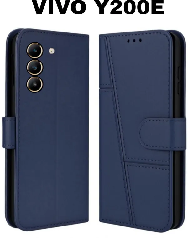 Flip_Cover_for_VIVO_Y200E_(Blue,_Magnetic_Case,_Leather,_Pack_of:_1)