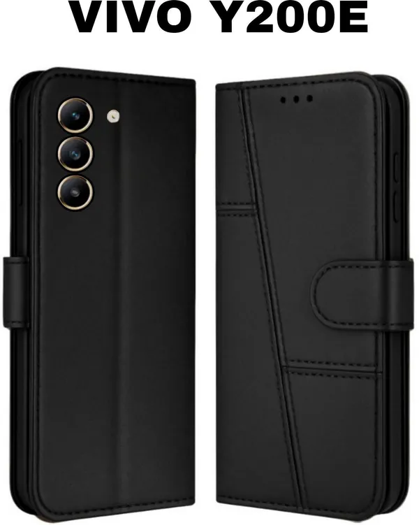 Flip_Cover_for_VIVO_Y200E_(Black,_Magnetic_Case,_Leather,_Pack_of:_1)
