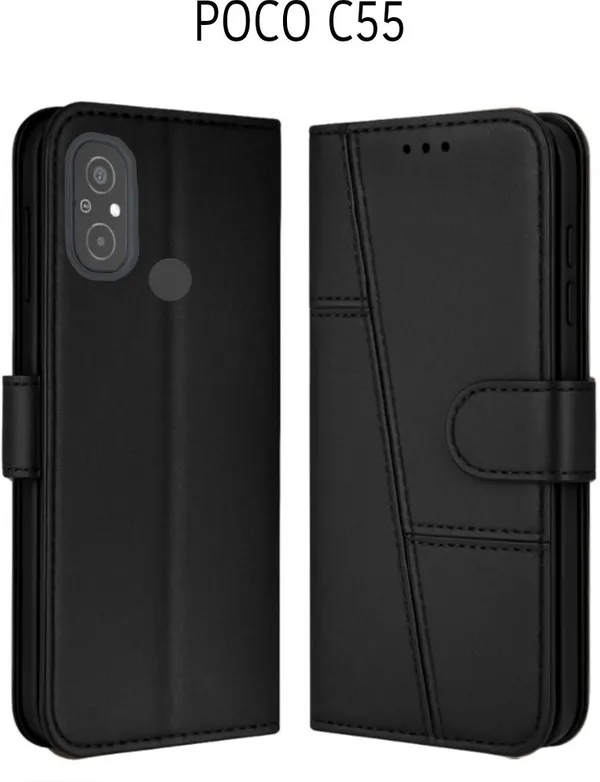 Flip_Cover_for_POCO_C55_(Black)