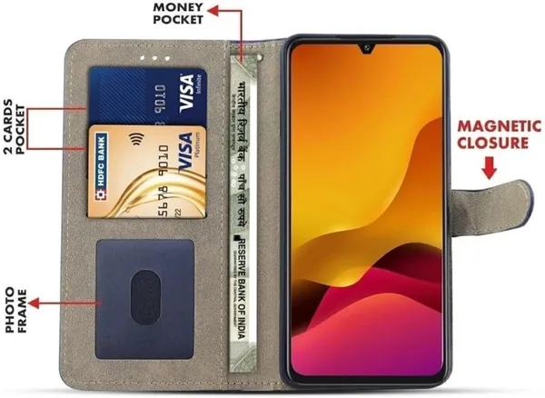 Flip_Cover_for_IQOO_Z11x_5G_(Brown,_Magnetic_Case,_Leather,_Pack_of:_1)