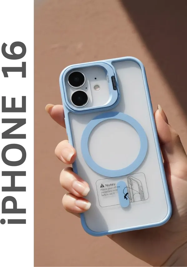 CASELIN_Back_Cover_for_Apple_iPhone_15_(Blue,_Ring_Case,_Metal,_Pack_of:_1)