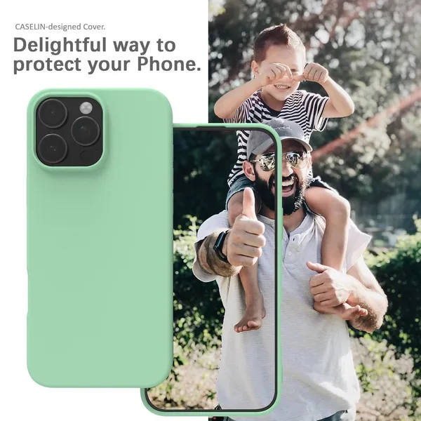 Premium_Silicone_Phone_Case_for_iPhone_16_Pro_&_iPhone_17_Pro_-_Light_Cyan