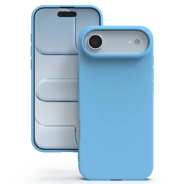 Premium_Silicone_Phone_Case_for_iPhone_17_Air_-_Sky_Blue