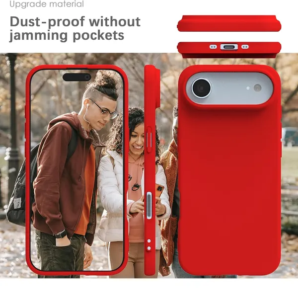 Premium_Silicone_Phone_Case_for_iPhone_17_Air_-_Red