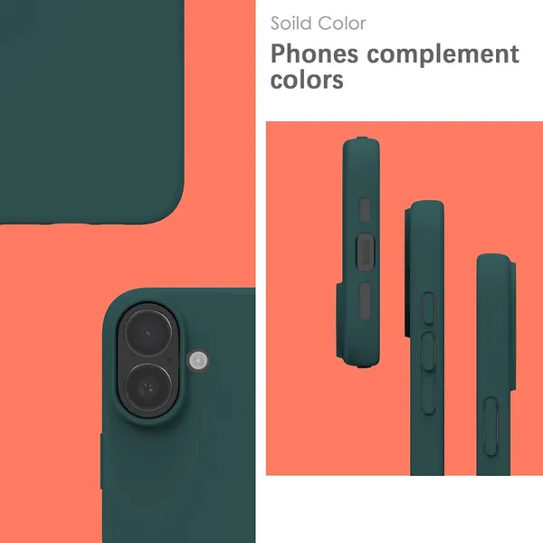 Premium_Silicone_Phone_Case_for_iPhone_16_Plus_-_Dark_Green
