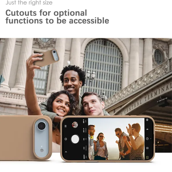 Premium_Silicone_Phone_Case_for_iPhone_17_Air_-_Brown