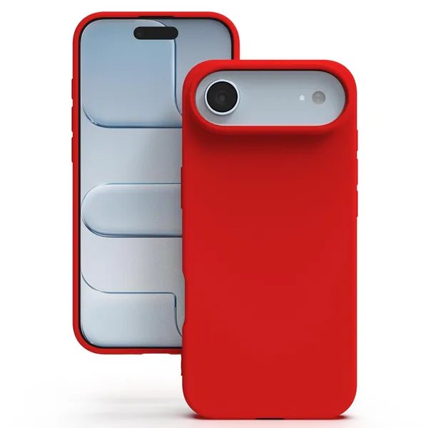 Premium_Silicone_Phone_Case_for_iPhone_17_Air_-_Red