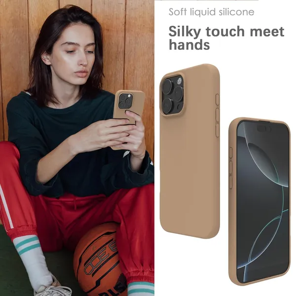 Premium_Silicone_Phone_Case_for_iPhone_16_Pro_&_iPhone_17_Pro_-_Brown