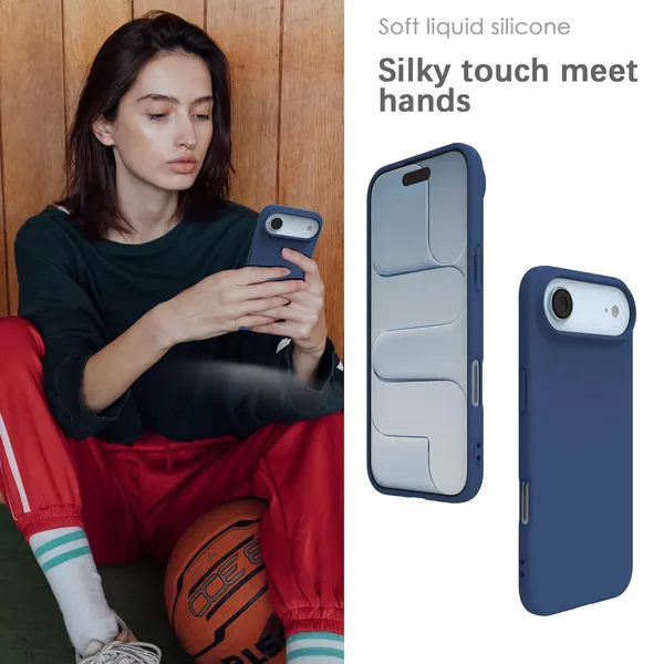 Premium_Silicone_Phone_Case_for_iPhone_17_Air_-_Dark_Blue