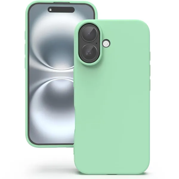 Premium_Silicone_Phone_Case_for_iPhone_16_Plus_-_Light_Cyan