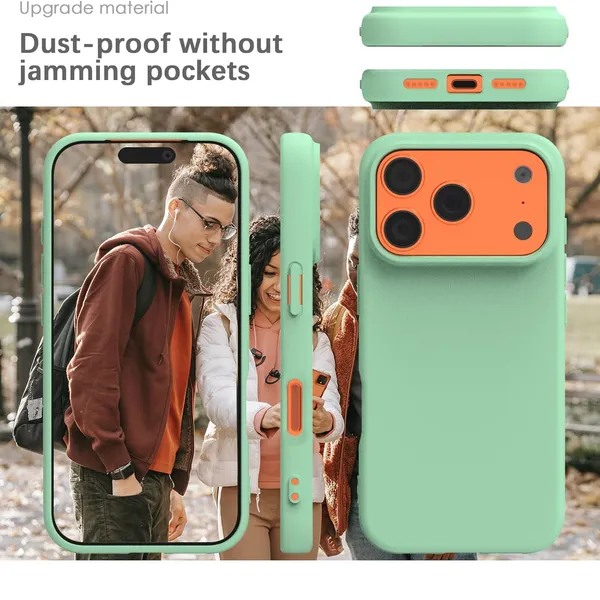 Premium_Silicone_Phone_Case_for_iPhone_16_Pro_&_iPhone_17_Pro_-_Light_Cyan