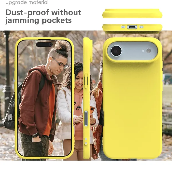 Premium_Silicone_Phone_Case_for_iPhone_17_Air_-_Yellow