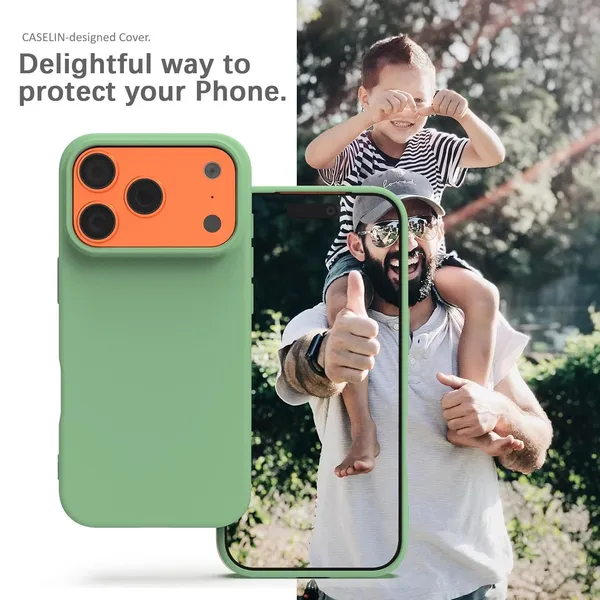 Premium_Silicone_Phone_Case_for_iPhone_16_Pro_&_iPhone_17_Pro_-_Mint_Green